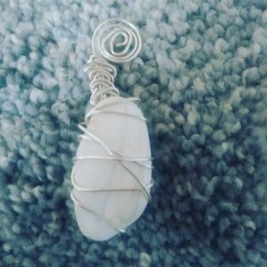 Silver wrap on oregon Oregon Coast Shell!